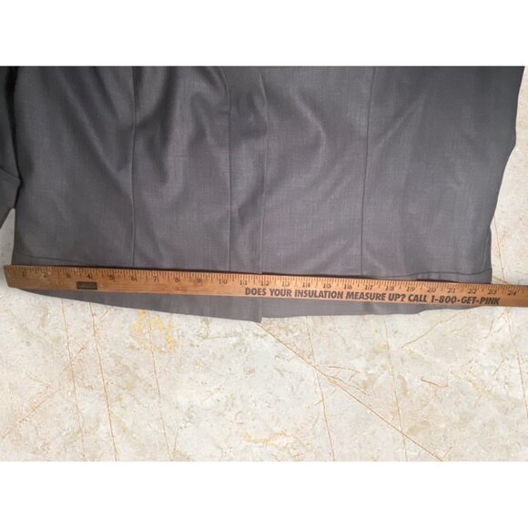 Jones New York Womens Gray Stretch Blazer Jacket Size 18 Careerwear Office - Picture 10 of 10